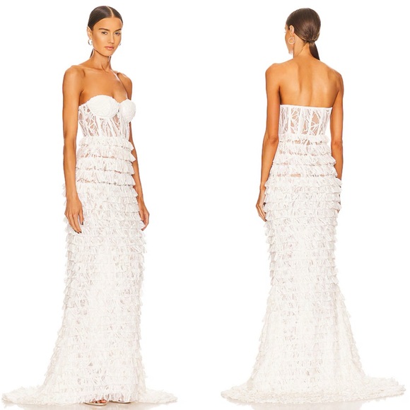 Retrofete Irini maxi Dress in White Size Small NEW! New with tags! - Picture 12 of 12